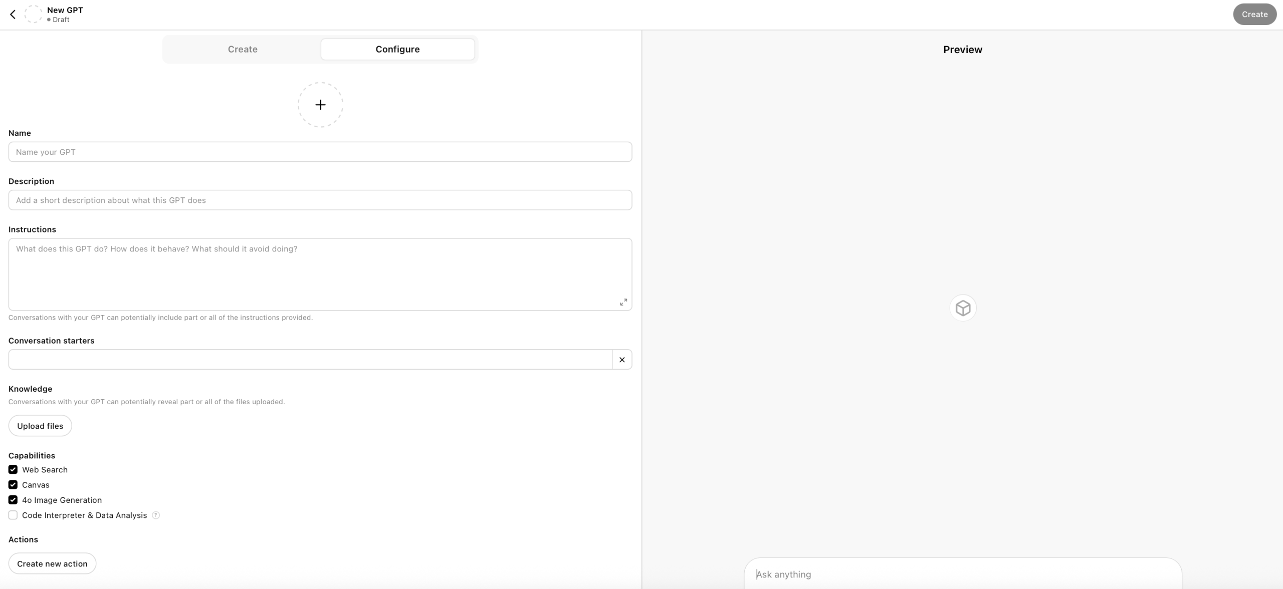 ChatGPT-customGPT-configure